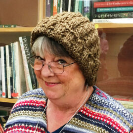 Susan's Manx Loughan Handspun knit hat