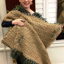 Jacquelyn's jute crochet rug