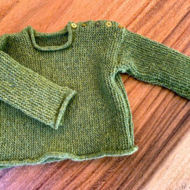 Shari Ranney baby sweater