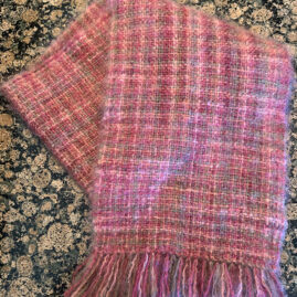 W - Trudie Folsom's Mohair scarf
