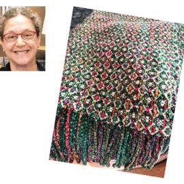 Jamie Blumenthal's chenille scarf
