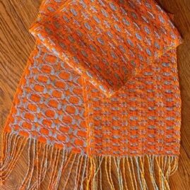 Carole Flaherty - Handwoven Scarf - 1