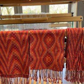 Gaynor Brown - Handwoven Scarves